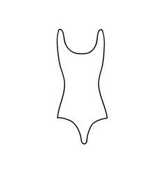 Cute Clipart Summer Swimsuit For Women And