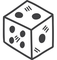 Hand Drawn Cute Dice