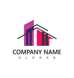 House Logo For Real Estate Agency Realtor