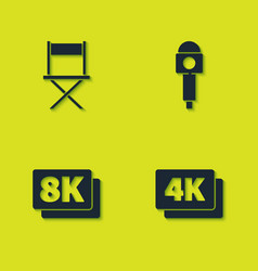 Set Director Movie Chair 4k Ultra Hd 8k And