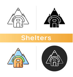 Bivouac Shelter Icon