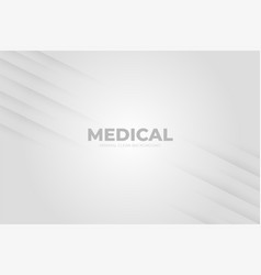 Clean Background With Medical Shapes Design