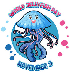 Cute Jellyfish Logo Concept