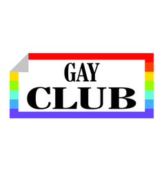 Gay Club Label