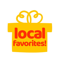 Sticker Local Favorites