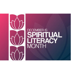 December Is Spiritual Literacy Month