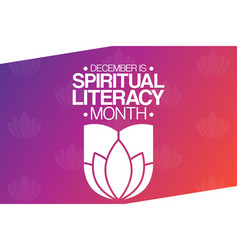 December Is Spiritual Literacy Month