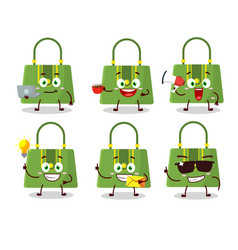 Women Bag Cartoon Character With Various Types