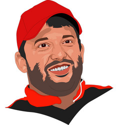 Tony Stewart Portrait