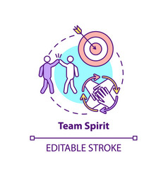 Team Spirit Concept Icon