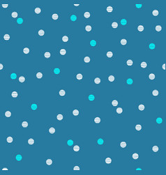 Blue Seamless Dot Repeat Pattern Background With