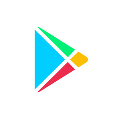 Google Play Brand Logo Symbol Design