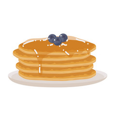 Pancakes And Blueberries