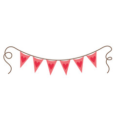 Colored Bunting Design