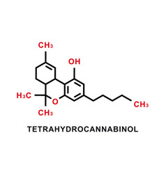 Tetrahydrocannabinol Chemical Formula