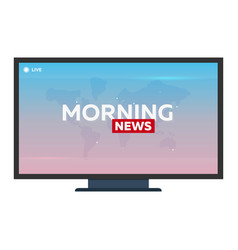 Mass Media Morning News Banner Live Tv Show