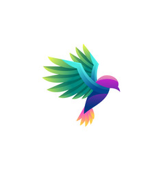 Colorful Bird Gradient