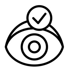 Good Eye Icon Outline Laser Correction