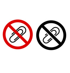 Simple Set 2 Style Thick Line Icon Prohibited