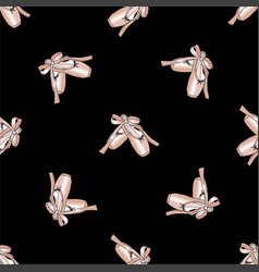 Seamless Pattern With The Image Of Ballet