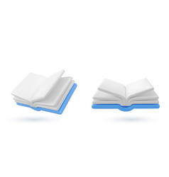 Blue Book 3d Icon Isolated