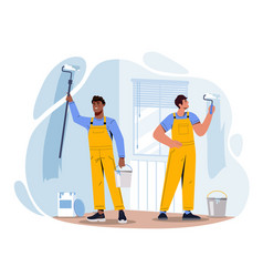 Renovation Workers Concept