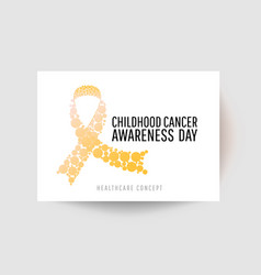 Card For Childhood Cancer Awareness Day