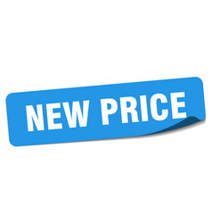 New Price Sticker New Price Label