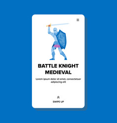 Sword Battle Knight Medieval