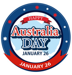 Happy Australia Day Banner