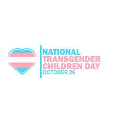 National Transgender Children Day