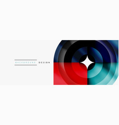 Circle Abstract Background Wallpaper Banner