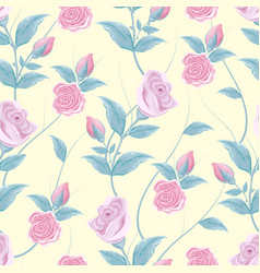 Seamless Rose Pattern