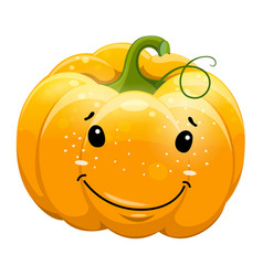 Cartoon Fun Toothy Smile Pumpkin Character