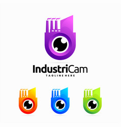 Industry Camera Logo Camera Logo