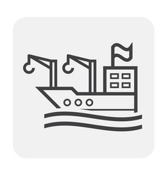 Cargo Ship Icon