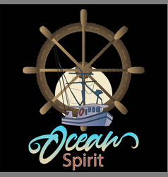 Ocean Spirit Nautical Journey T-shirt Graphics