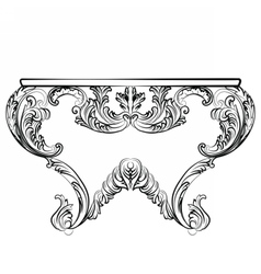 Exquisite Rich Rococo Table