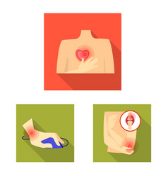 Design Damage And Wound Icon Set