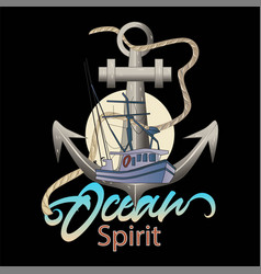 Ocean Spirit Nautical Journey T-shirt Graphics