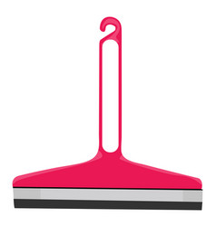 Pink Table Wiper On A White Background