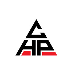 Chp Triangle Letter Logo Design