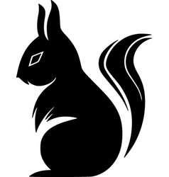 Squirrel - Minimalist And Flat Logo