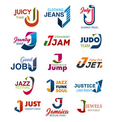 J Letter Business Identity