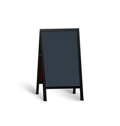 Wooden Empty Blank Street Sandwich Board