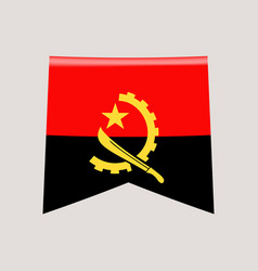 Angola Corner Flag National Isolated