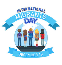 International Migrants Day Banner Design