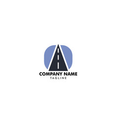 Road logo Royalty Free Vector Image - VectorStock