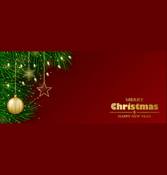 Merry Christmas And Happy New Year Background