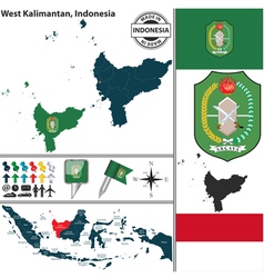 Map Of West Kalimantan